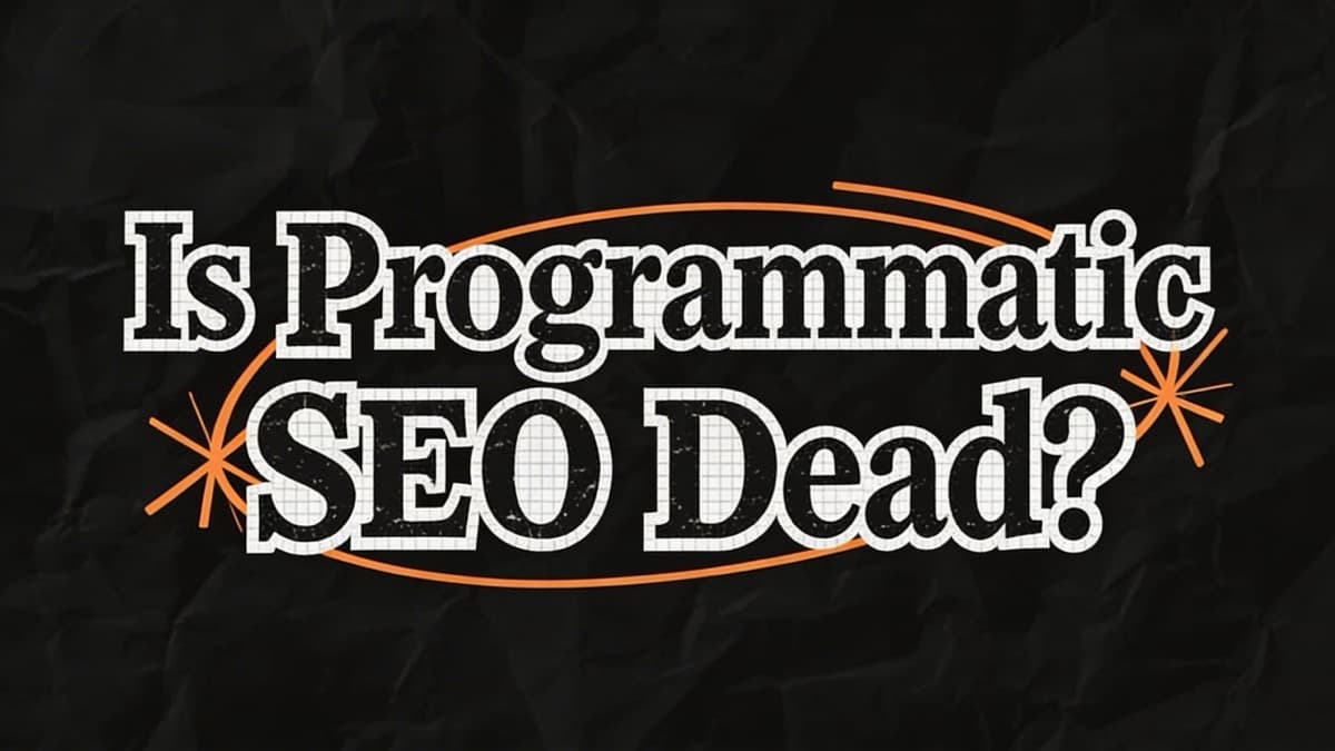 Is Programmatic SEO Dead in 2026?